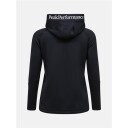 Peak Performance W Rider Essentials Zip Hood Black/Black