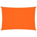 vidaXL Solseil oxfordstoff rektangulær 2,5x4,5 m oransje