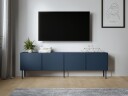 Marros TV-benk 200 cm - Blå