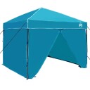 vidaXL Pop-up markise telt Blå 250 x 250 cm stoff