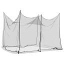 vidaXL Myggnett for utendørs 220 mesh svart 300x300x200 cm