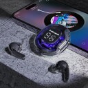 Acefast-Hodetelefoner Acefast T8 Tws-Hodetelefoner, Bluetooth 5.3, Ipx4 (Blå)