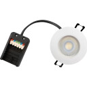 Aruba 4,9W Innfelt Spotlight Cct Iso Matt Hvit 560–590 Lm Dim Ip65 Innendørs/Utendørs