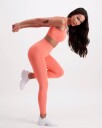 Aim'n Ribbed Seamless Tights Coral - S