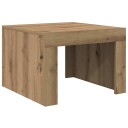  Kaffebord artisan eik 50 x 50 x 35 cm Konstruert tre