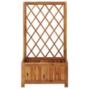 vidaXL Høybed med espalier heltre akasie