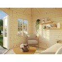 Palmako Lysthus melanie 6,9 7,8m2 28mm laft