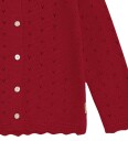 Hust and Claire Cardigan   Strikk   Caren   Teaberry   Hust and Claire   74   Cardigan   Rød
