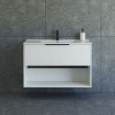 Dansani Mido+ Classic møbelpakke 101x44 cm stripete matt hvit