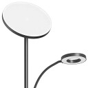 BlitzWolf Dobbel Gulvlampe med Fjernkontroll 36W Svart