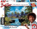 Schmidt Puzzles Puslespill 1000 Brikker Bob Ross: Foss I Skogen