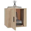 vidaXL Nattbord sonoma eik 50x39x47 cm