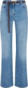 Elisabetta Franchi Dame Jeans Blå W31,