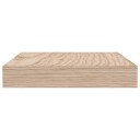  Flytende hylle 23x23,5x4 cm konstruert tre 8721158392992