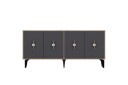 Thylen Konsollbord 180 cm   Eik/Antrasitt
