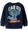 Name It Collegegenser   NmmAlonso   Stitch   Navy Blazer   Name It   1½ år (86)   Collegegenser Blå Hvit Marineblå Oransje