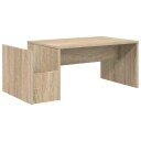 vidaXL Kaffebord Sonoma eik 90 x 45 x 35 cm Konstruert tre