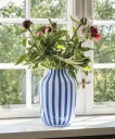 HAY Juice vase Blue, glass, high