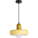 Leitmotiv Pendant Lamp Opaco Grato - Yellow - H23CM