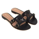 Santoni Dame Sko Svart 41 EU,