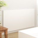 vidaXL Sengegavl hvit 160x1,5x80 cm konstruert tre