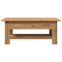  Salongbord artisan eik 102x55x42 cm konstruert tre