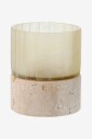 Ellos Home Lyslykt Charlotte høyde 9 cm Gul
