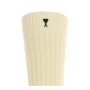 AMI 3-Pack Heart Logo Cotton Socks Ecru