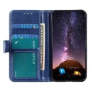Samsung Galaxy A54 5G Lommebok-deksel med Stativ Blå