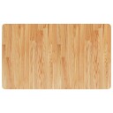 Vidaxl Benkeplate til bad lysebrun 100x60x2,5 cm behandlet heltre 343041