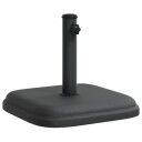  Parasollfot for Ø32/35/38 mm stenger 11 kg firkantet 368674