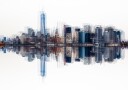 Abstract Manhattan Skyline Plakat / 21x30