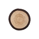 Affari of Sweden JUNI teppe natur/brun Ø90 cm