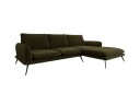 Graystone 3 seters Hjørnesofa   Mørkegrønn