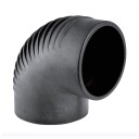 Geberit Silent Bend 15° 56 mm for Avløpsinstallasjoner med TPE Lyddemping