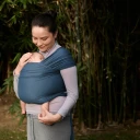 Ergobaby Aura Bärsjal Trikå Blå Blue