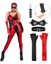 Evil Harlequin Harley Quinn Inspirert Kostyme til Dame Small