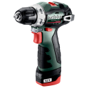 Metabo POWERMAXX BS BL Drill 12V Med batteri