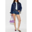 Versace Dame Shorts Blå W26,
