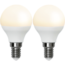 336 05 02 LED Pære E27 3W 3000K 2 Pakning