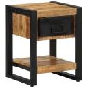  Nattbord 35x34x45 cm grovt heltre mangotre 8721158339409
