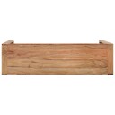 vidaXL Konsollbord 110x30x76 cm heltre akasie