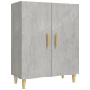 vidaXL Skjenk betonggrå 70x34x90 cm konstruert tre