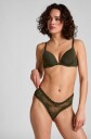 Hunkemöller Brasiliansk truse V shape Mesh Grønn