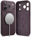 Ringke MagSafe-etui i silikon til iPhone 18 Pro Mørk Cherry