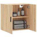  Veggskap sonoma eik 60x31x60 cm konstruert tre 8720845948245