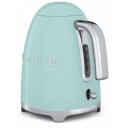 Smeg KLF03 Vannkoker 1,7 L 2400 W Pastellgrønn Retro Design