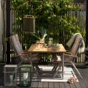 Brafab Andy & Lyon spisegruppe kaki/teak Brafab