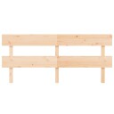 vidaXL Sengegavl 204x3x81 cm heltre furu