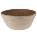 vidaXL Blomsterkrukke med håndtak 2 pcs Hvit Ø 32 x 32 cm